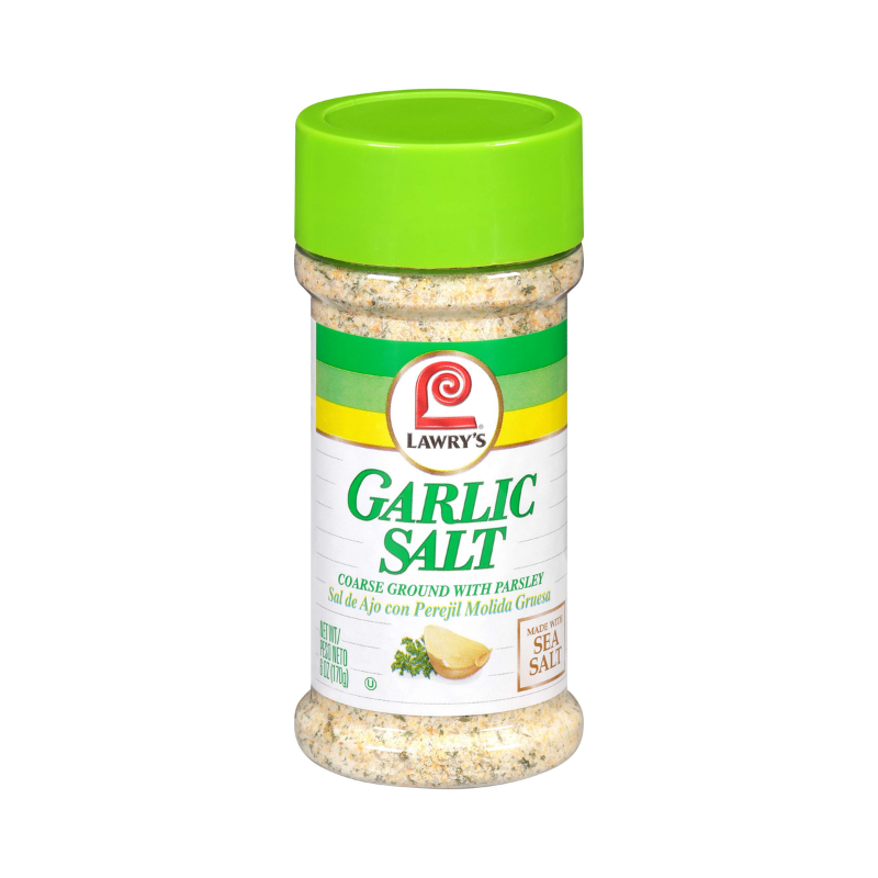 Lawry 6 oz Garlic Salt — Case of 12