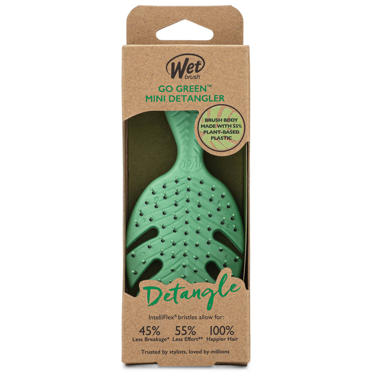 Wet Brush Go Green Detangle, 1 Count — 24 Per Case