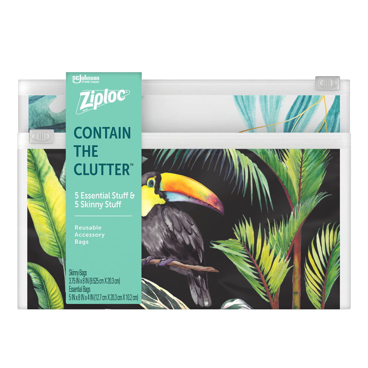 Ziploc Boho Collection Mixed, 10 Count — 11 Per Case