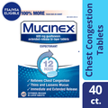 Mucinex SE 40 ct — Case of 24