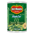 Del Monte Cut Green Beans, 14.5 oz — 24 Per Case