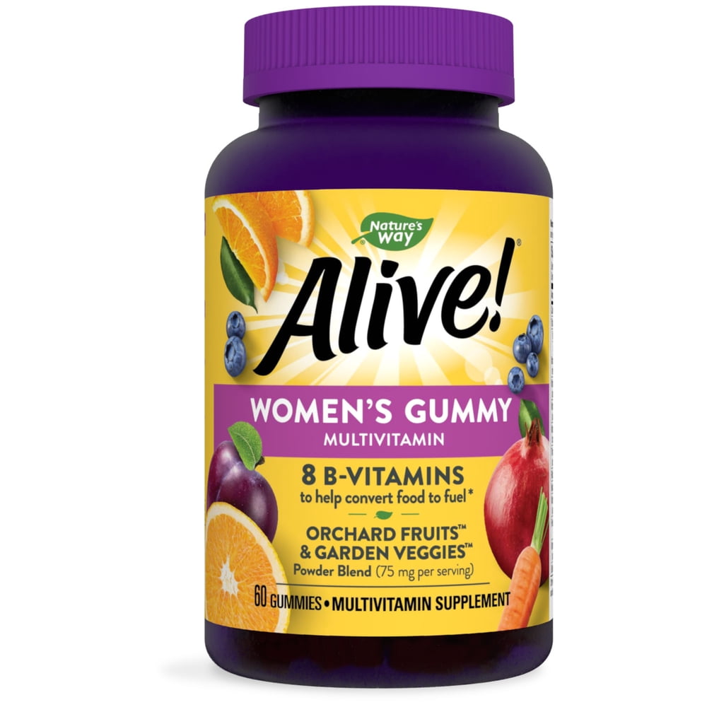 Nature's Way Alive! Women's Gummy Vitamin 60 ct — Case of 12