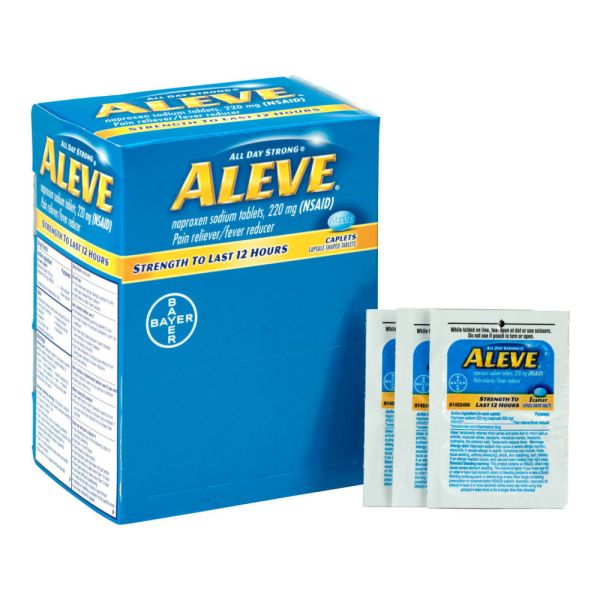 Aleve Tab 50's New Pack — Case of 36