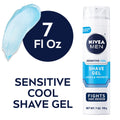 Nivea Men's 7 oz Shave Gel Cooling — Case of 12