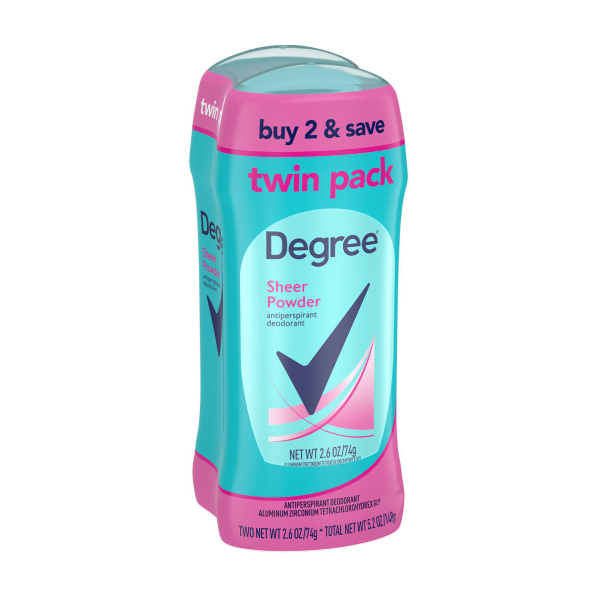 Degree 2.6 oz For Wmn Shr Powder — Case of 12