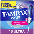 Tampax Pearl Ultra Unscented, 18 Count — 12 Per Case