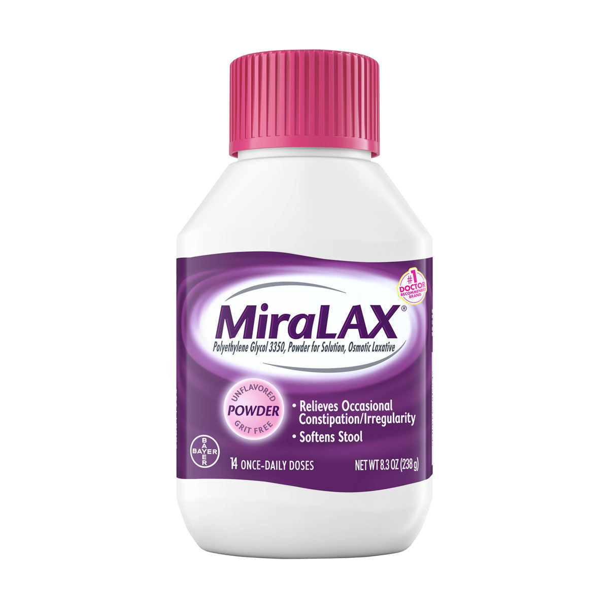Miralax Pwdr 8.3 0z/ 14 Dose — Case of 12
