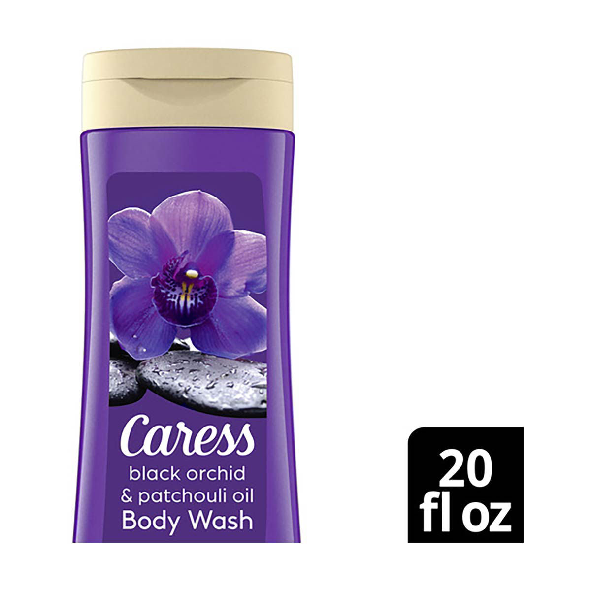 Caress Orchid & Patchouli Body Wash, 20 oz — 4 Per Case