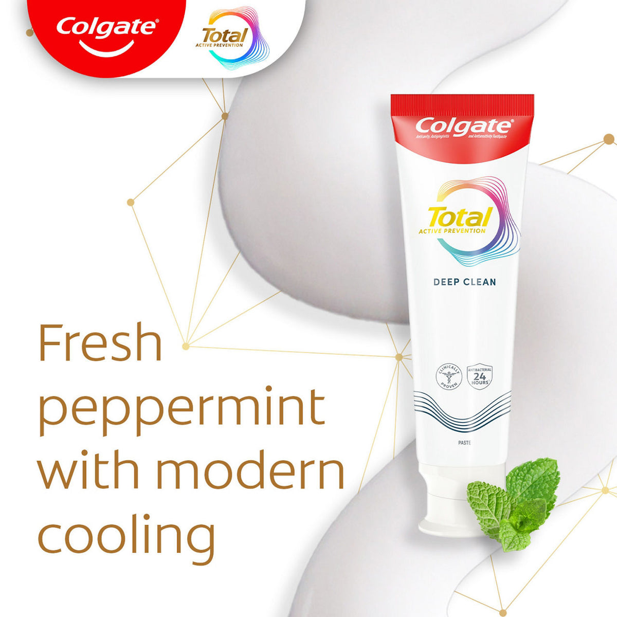 Colgate Total Deep Clean Paste, 3.3 oz — 24 Per Case
