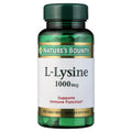 NATURES BOUNTY L-Lysine 1000 mg, 60 ct — 24 Per Case