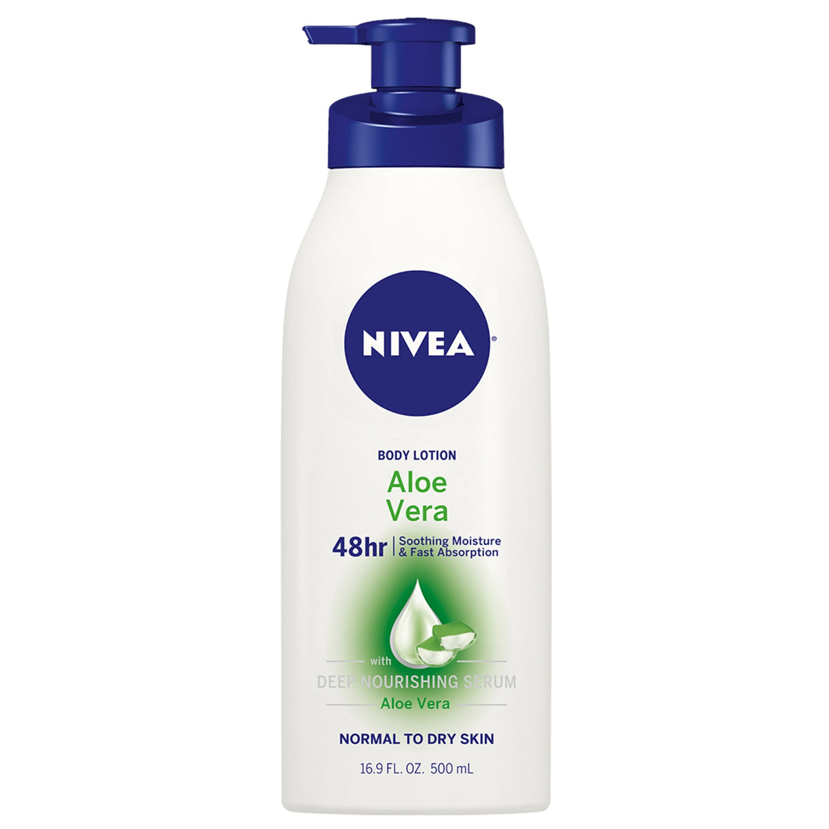 Nivea 16.9 oz Aloe Vera Body Lotion — Case of 12