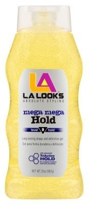 L.A. Looks Mega-Mega Hld Gl, 20 oz — 6 Per Case