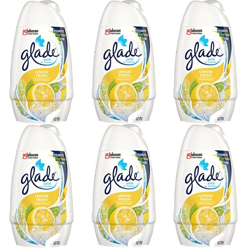Glade Small Room Freshener Lemon Rfl .50FO, 2ct — 6 Per Case
