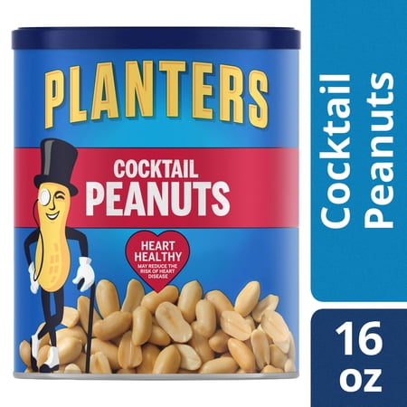 PLANTERS Cocktail Nuts, 16 oz — 12 Per Case