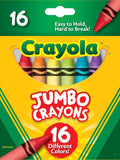 Crayola Jumbo Washable, 16 ct — 12 Per Case