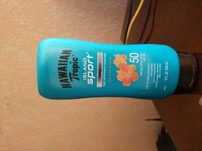 Hawaiian Tropic Sport Sunscreen Lotion SPF 50, 8 oz — 12 Per Case