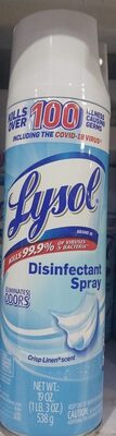 Lysol Crisp Linen Spray, 19 oz — 6 Per Case