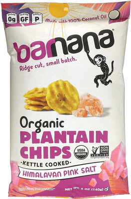 Barnana Chips Plantain Hmlyn Salt - 5 oz — Case of 6