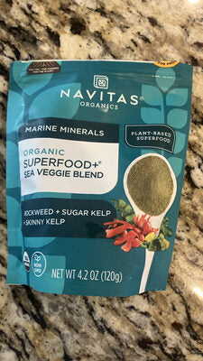 Navitas Superfood Sea Veggie - 4.2 oz — Case of 6