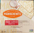 Manischewitz Matzo Thin Salted - 10 oz — Case of 12