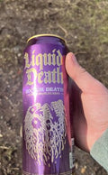 Liquid Death Water Sparkling Doctor Death - 19.2 fl oz — Case of 12