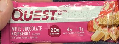 Quest Bar White Chocolate Raspbry - 2.12 oz — Case of 12