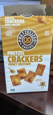 Pretzelized Snacks Cracker Pretzl Honey Mstrd - 6.5 oz — Case of 12