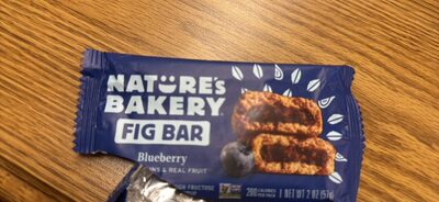 Natures Bakery Bar Fig Ww Bluebrry 12 ct - 2 oz — Case of 12