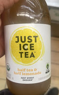 Just Ice Tea Tea Hlf Hlf - 16 fl oz — Case of 12
