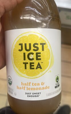 Just Ice Tea Tea Hlf Hlf - 16 fl oz — Case of 12