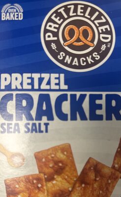 Pretzelized Snacks Crackers Pretzel Sea Salt - 6.5 oz — Case of 12