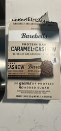 Barebells Bar Caramel Cashew 4Pc - 7.76 oz — Case of 6