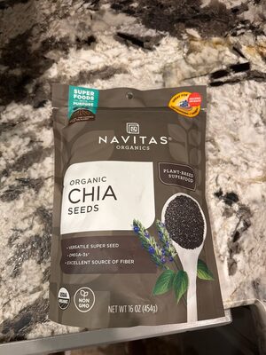 Navitas Seed Chia Organic - 16 oz — Case of 6