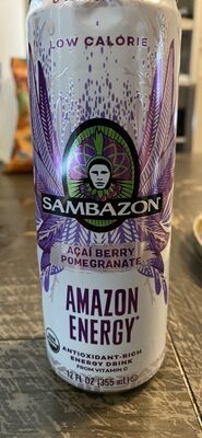 Sambazon Amazon Energy Lo Cal - 12 fl oz — Case of 12