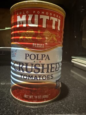 Mutti Crushed Tomatoes Polpa - 14 oz — Case of 12