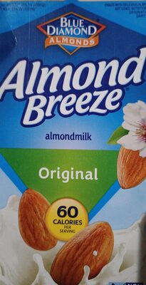 Blue Diamond Beverage Almond Brze Original - 32 fl oz — Case of 12