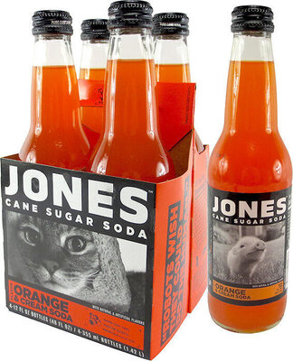 Jones Soda Orange & Cream - 12 fl oz — Case of 12