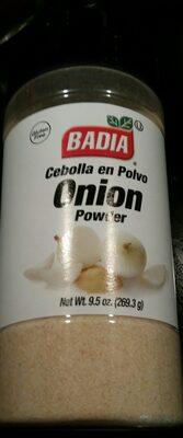 Badia Onion Powder - 9.5 oz — Case of 12