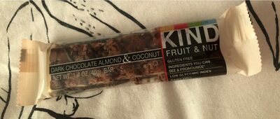 KIND Dark Chocolate Almond & Coconut Bar, 1.4 oz — 72 Per Case
