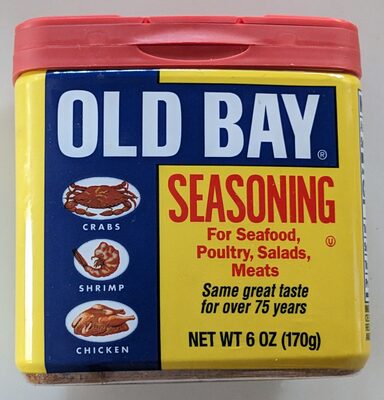 Old Bay Seasoning Can - 6 oz — Case of 8