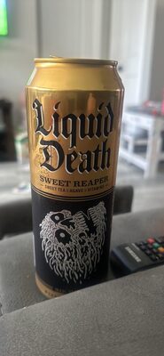 Liquid Death Tea Ready to Drink Sweet Reaper - 19.2 fl oz — Case of 12
