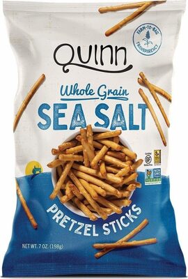 Quinn Pretzels Sea Salt - 5.6 oz — Case of 8