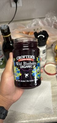 Crofters Spread Wild Blueberry Organic - 16.5 oz — Case of 6