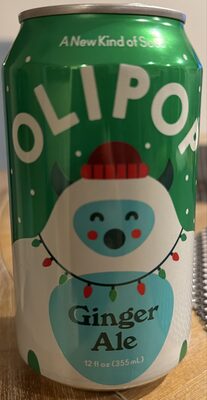 Olipop Soda Prb Ginger Ale Single Serve - 12 fl oz — Case of 12