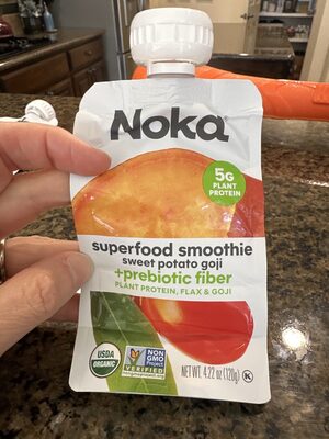 Noka Smoothie Sweet Potato Goji - 4.22 oz — Case of 6