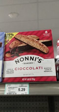Nonnis Biscotti Cioccolati - 6.88 oz — Case of 6