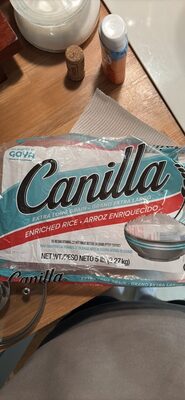 Goya Rice Canilla Long Grain - 5 lb — Case of 12