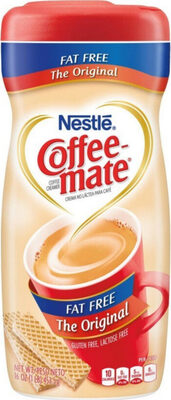 Coffee-mate Original Powder Fat Free, 16 oz — 12 Per Case