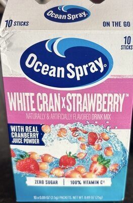 Ocean Spray Water En Wh Crn Str 10 ct - 0.89 fl oz — Case of 12