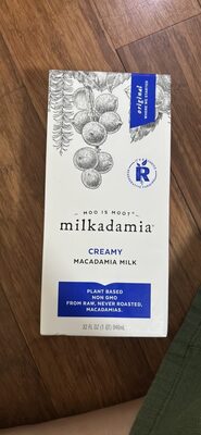 Milkadamia Milk Macadamia Creamy - 32 fl oz — Case of 6